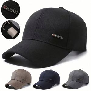 100% Cotton Custom Baseball Caps Stylish Sporty Two-Tone <b>Frame</b> <b>Embroidery</b> Logo Fashionable Blank Sports Hats - Product Image 4