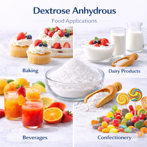 Dextrose Anhydre Additif Alimentaire Poudre Cristalline Blanche pour l'Industrie des Boissons et de la Boulangerie - Product Image 3