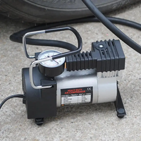 Mini pompe portative électrique de compresseur d'air de 12v pour la pompe de gonfleur de pneu de voiture Compresseur d'air de voiture pour le pneu de moto de voiture