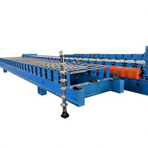 Máquina Perfiladora de Láminas para Techos Corrugados y Trapezoidales de Doble Capa con Control PLC, Engranajes y Componentes Centrales de Rodamientos - Product Image 1