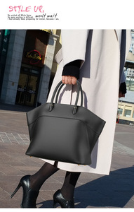Bolsos Cruzados Grandes de Cuero Genuino de Lujo para Mujer, Bolsos de Hombro, Bolsos de Mano, Bolsos Tote - Product Image 4