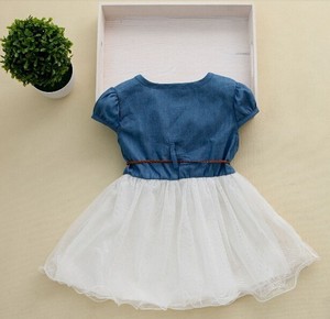 Vestidos de Moda para Niñas, Vestido de Tul con Encaje, Venta al por Mayor - Product Image 4
