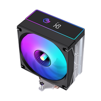 Ventilateur de refroidissement CPU LOVINGCOOL 12 cm RGB, structure tour, haut débit d'air pour boîtier PC, amélioration de la performance, livraison rapide, vente en gros