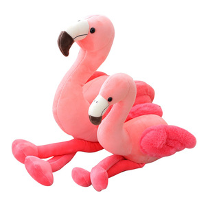 Grande Realistico Peluche Pink <span class=keywords><strong>Flamingo</strong></span> Giocattoli Con Le Gambe Lunghe di Modo Personalizzato Animale di Pezza Peluche Decorativo <span class=keywords><strong>Flamingo</strong></span> - Product Image 5