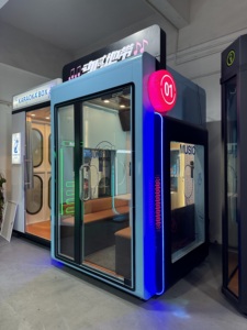 Cabine de karaoké à monnayeur JFP Shopping Mall, insonorisée, pour 4 personnes, salle de chant KTV, mini KTV mobile en libre-service - Product Image 4