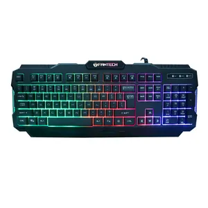 Fantech-clavier de jeu filaire rétro-éclairé K511, article en Stock d'usine, Durable, utilisation de base, nouveauté