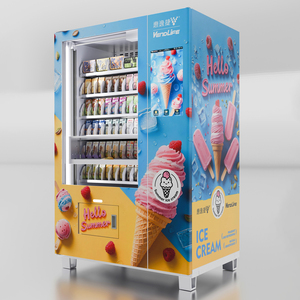 Phong cách mới-18 ℃ thực phẩm đông lạnh máy bán hàng tự động đóng băng Pop Popsicle Kem Máy bán hàng tự động để bán - Product Image 2