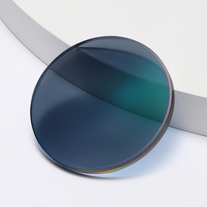 Ống Kính Quang Học Cắt Màu Xanh Photochromic 1.56 Ống Kính UV420 Màu Xám/Nâu Ống Kính Khối Màu Xanh Tốt Nhất Giá Bán Tại Nhà Máy - Product Image 3