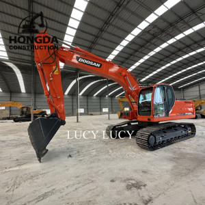 รถขุดดิน Doosan DX225LC ขนาด 22 ตัน มือสอง พร้อมบุ้งกี๋ สำหรับงานก่อสร้าง - Product Image 5