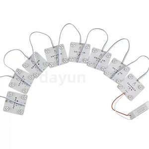 Phong cách mới blockchain quảng cáo khuếch tán phản ánh 4 <span class=keywords><strong>LED</strong></span> khối chuỗi mô-đun cho quảng cáo hộp Đèn - Product Image 1