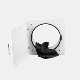 Porta di ingresso Easy-Line DN300 per tubo in PVC RAL9016 - Bianco - Product Image 2