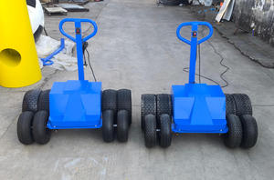 เครื่องม卷พิมพ์ลาย EASYFUN สำหรับรถพ่วงบรรทุกสินค้า แบบใช้มือหมุน พร้อมรางยางร้อน 4 ล้อ สำหรับ<span class=keywords><strong>บ้าน</strong></span>ลมและสินค้าเป่าลม - Product Image 5