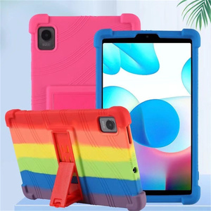 สำหรับ <span class=keywords><strong>Realme</strong></span> <span class=keywords><strong>Pad</strong></span> <span class=keywords><strong>Mini</strong></span> 8.7 ''2022เด็กผิวนุ่มซิลิคอนกรณีแท็บเล็ตสำหรับ <span class=keywords><strong>Realme</strong></span> <span class=keywords><strong>Pad</strong></span> <span class=keywords><strong>Mini</strong></span> Funda KickStand Shell - Product Image 2