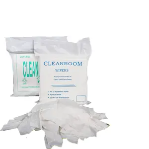 4009 विरोधी स्थैतिक औद्योगिक सफाई वाइपर/20*20cm ESD Cleanroom वाइपर के लिए पीसीबी/धूल से मुक्त पॉलिएस्टर सफाई वाइपर