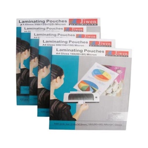Fogli di plastica opaca <span class=keywords><strong>PET</strong></span> per laminazione formato A4 (216x303 mm) 50 micron, personalizzabili, per foto - Product Image 5