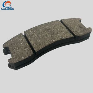 Plaquettes <span class=keywords><strong>de</strong></span> <span class=keywords><strong>frein</strong></span> <span class=keywords><strong>de</strong></span> voiture haute performance Caracing, semi-métalliques, céramique organique, friction <span class=keywords><strong>de</strong></span> disque, fibre <span class=keywords><strong>de</strong></span> <span class=keywords><strong>cuivre</strong></span>, lubrifiant, freinage sûr - Product Image 1