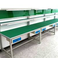 Table d'inspection métallique professionnelle, établi de laboratoire électrique pour atelier scolaire et réparation de téléphones portables