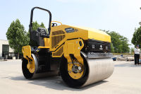 Rouleau vibratoire à double tambour de 4 tonnes (à monter) |   Compacteur d'asphalte robuste pour les grands projets d'infrastructures