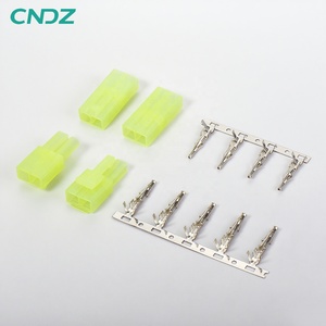 Vert Mini <span class=keywords><strong>Tamiya</strong></span> Mâle Femelle Terminal D'accueil En Laiton Contact Matériel Nylon pour Lampe LED Power Drive Connexion Fil pour PCB - Product Image 1