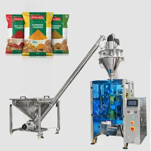 Full automatic auger powder pouch vertical packing machine for pigment powder weighing and bag packing machine