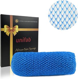 Esponjas exfoliantes africanas, toalla de malla para baño, paño de baño de doble cara para lavar el cuerpo, para una piel suave, exfoliante para la espalda y la ducha - Product Image 6