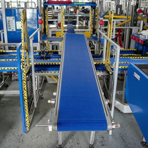 Gıda sınıfı konveyör otomat ile modüler konveyör bant kullanılan konveyör sistemi - Product Image 1