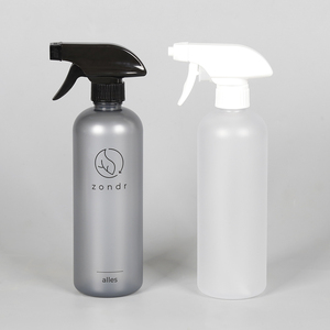 Eco-friendly cosmetic packaging pet plastic fine mist trigger continue empty spray lotion plastic bottle 500ml