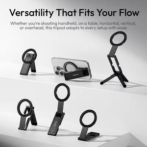 Trépied magnétique ultra-plat Ulanzi MA60 pour téléphone, support de bureau pliable de 0,8 cm pour le streaming en direct et le vlogging - Product Image 6