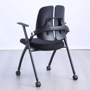 เก้าอี้ประชุมมีล้อพับได้เก้าอี้ประชุมพนักพิงตามหลักสรีรศาสตร์เก้าอี้ประชุมโครงการของรัฐบาล - Product Image 5