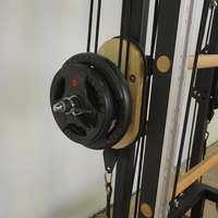 MJD-W58 Yarı Yüksek Alüminyum Pilates Reformerı Yarım Trapez Kulesi ile Yeni Güçlü Profesyonel Yoga Fitness Ekipmanı