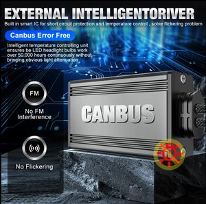 Accesorios para Automóviles Xview, Luz LED 9012, Luces LED para Autos de Alta Potencia, Bombilla LED para Faros Delanteros de 260w 52000lm - Product Image 5