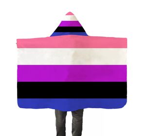 Cape à capuche drapeau Gay Pride pour <span class=keywords><strong>homme</strong></span> 90*150cm – Prix bas, vente en gros, design personnalisé de haute qualité - Product Image 2