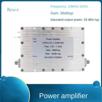 Amplificateur de puissance RF micro-ondes personnalisable 10-1000 MHz, gain 36 dB, faible bruit 33 dBm, SMD/SMT, impédance 50 Ohm