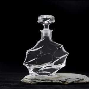 Bouteille <span class=keywords><strong>de</strong></span> vin en verre <span class=keywords><strong>Magnum</strong></span> <span class=keywords><strong>de</strong></span> 1,5 L grande capacité pour l'âge du vin rouge et les cadeaux – Bouteille <span class=keywords><strong>de</strong></span> whisky en verre - Product Image 3