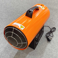 Chauffage portable à air forcé au propane/GPL en acier inoxydable 40KW pour élevages de volailles, de poulets et de bovins