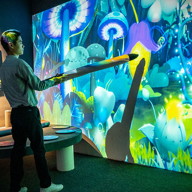Custom Best Immersive Interactive Projection Game Equipment for Children's Educational Centers and Learning Workshops