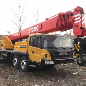 Grue de camion d'occasion Sany, capacité de charge nominale de 50 tonnes, moteur Weichai, hauteur de levage de 60 m, composants principaux incluant moteur et boîte de vitesses - Product Image 1