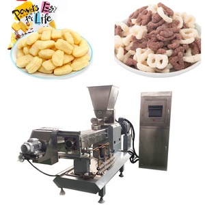 Máquina automática de procesamiento de alimentos, línea de producción de aperitivos inflados de <span class=keywords><strong>maíz</strong></span>, extrusora - Product Image 1