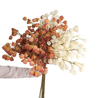 Hoogwaardige kunstmatige Physalis Chinese lantaarn fruittak voor vintage bruidsvaas interieur bloemstuk decoratie