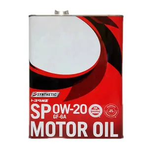 Barril de hierro SP0W20 Aceite lubricante totalmente sintético para Lexus Prado 4,0 litros Fabricante japonés