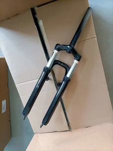 Pièces de vélo en gros d'usine fourche de vélo en acier 24/26/27.5/29 fourche à suspension de VTT - Product Image 3