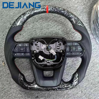 Volant en cuir et fibre de carbone personnalisé pour Toyota Corolla Land Cruiser GR Prado LC 70 79 LC200 LC300 120150 200 Hilux