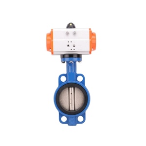 Envío Rápido, Actuador Neumático de Doble Acción de Hierro Fundido con Asiento de Goma EPDM, DN50-DN200 PN16 - Product Image 1