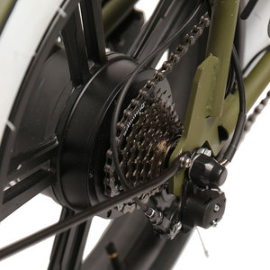 TXED-Vélo électrique Fatbike 500W, gros pneu de 20 pouces, vélo tout-terrain, e-bike, moto à 7 vitesses - Product Image 6
