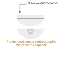 Nouvelle télécommande 29 touches personnalisable pour boîtier TV intelligent, STB, IPTV et la plupart des marques de projecteurs intelligents