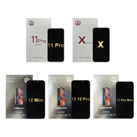Vente directe d'usine LCD pour iPhone 11 12 13 14 Pro Max Mini X Xr Xs Max SL avec écran d'affichage de cadre 6 7 8 Plus Pantallas