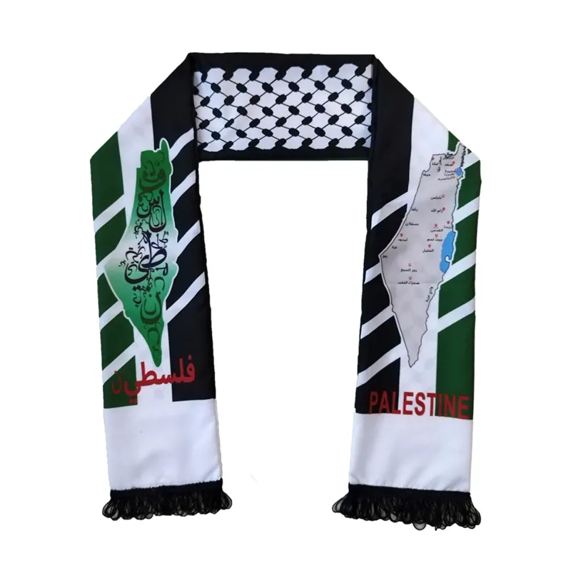 Wholesale 2024 New Products Palestinian Keffiyeh Hijab Keffiyeh Palestine Products Kuffiyeh Embroidered Shemagh Scarf for Women