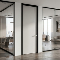 Porte intérieure en bois de grande taille, best-seller, porte intérieure en MDF peinte de qualité supérieure pour chambre à coucher