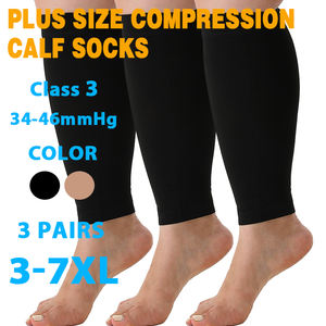 Perban kompresi betis Medis tinggi lutut terapi 20-30mm HG untuk bidai - Product Image 4