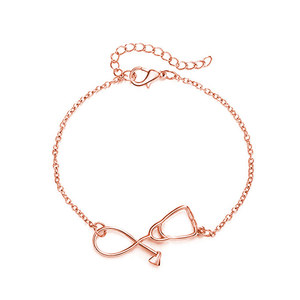 Pulsera de cardiograma latido del corazón estetoscopio pulseras brazaletes de mujer Regalos especiales pulseras de estetófono para enfermera DoctorJewelry - Product Image 3